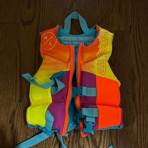 Infant/toddler life jacket
